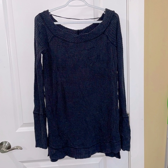 We the Free long sleeve scoop neck tunic - Picture 1 of 4